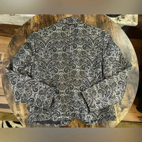 dressbarn | women’s brocade blazer/jacket. Size: 8. - Picture 6 of 16